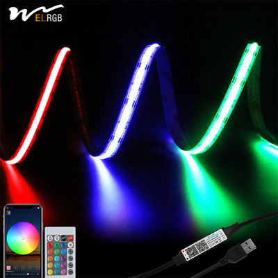 Good price LED Light Source Type USB RGB COB Strip Lights 4.92ft with 5V Color Changing Feature online