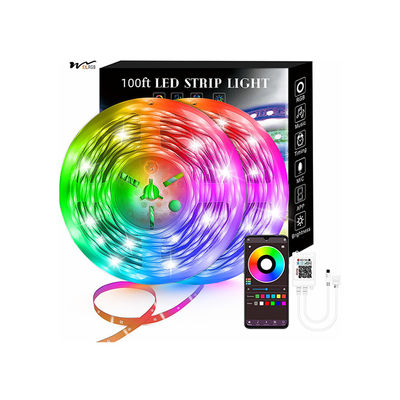 Good price Modern Style 100FT Smart LED Strip Lights 2 Rolls of 50ft with 40 Key Remote Controller Sync to Music online