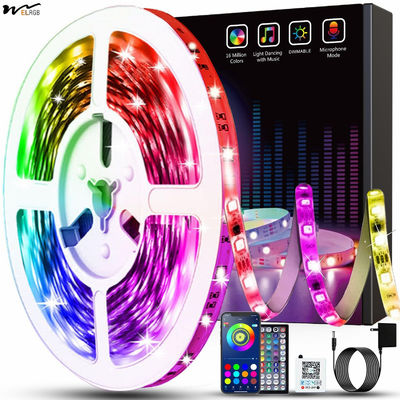 Good price Bluetooth Smart APP Control and Auto CAD Layout 50ft LED Strip Lights for Bedroom online