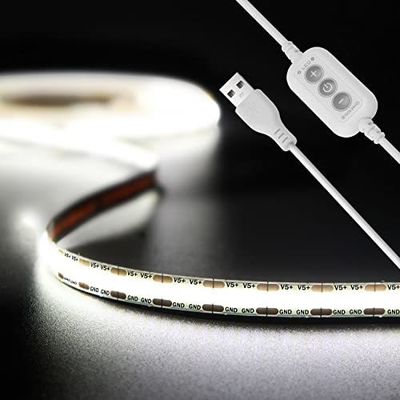 Good price 4.92ft/1.5m LED Strip Light Remote Control Heat Resistant Waterproof Micro Flexible White online