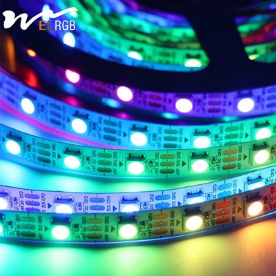 Good price Addressable Digital RGB Flex LED Strip Light 0.3W/LED and 80 Ra Color Rendering Index online