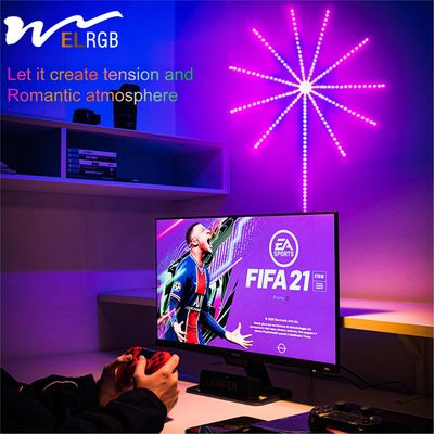 Good price Festive decoration atmosphere lights LED music voice control lights for smoke flower online