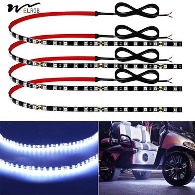 Good price 0.18kg White LED Light Strip for Cars Golf Carts Boats 60.96cm Connected Waterproof 12V online