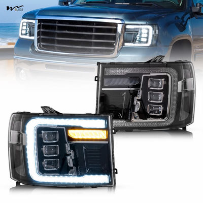 Good price Auto Part Position Front Projector-Clear Reflector LED Headlights w/ Dynamic Animation online