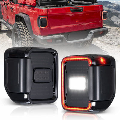 Good price LED Tail Lights Smoked Tail Lamp Brake Turn Signal Reverse Rear Back Light Assembly Black Housing Smoke Lens online