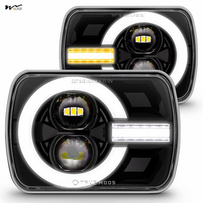 Good price LED Headlights Sealed Beam Head Lights High/Low Beam Light Source Type LED 5x7 Inch online