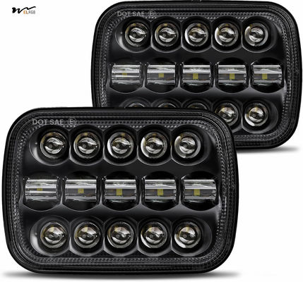Good price 110W 5x7 LED Headlights 7x6 Headlight Hi/Low Sealed Beam Driving Lights Manufacturing online