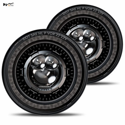 Good price Experience the Latest Technology 7 Inch LED Headlights with Starry DRL and Turn Signal online