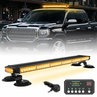 Good price 31 x 5.9 x 3.5 inches Double Side Emergency Warning Flashing Light for Magnetic Mount online