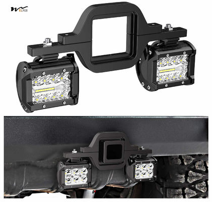 Good price 2 Pcs 4-inch 60W LED Pods with 2-inch Trailer Hitch Mounting Bracket for Spare Reverse Light online