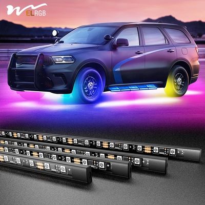 Good price Remote Control Dream Color Chasing LED Car Kit with Rubber Bottom and Dimmable Lights online