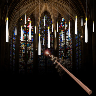 Good price Home Christmas Decor 20 Pcs LED Floating Candles with Wand Flameless Flickering Warm Light online