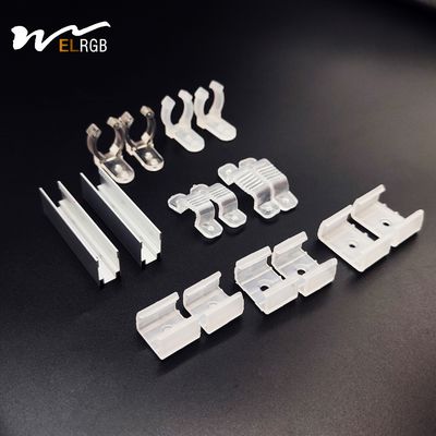 Good price 3014 5730 2835 5050 LED Light Strip Buckle Fixer Translucent Product Weight kg 0.01 online