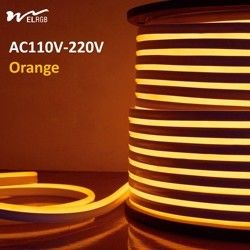 1.64ft/0.5m 2700k Led Strip Dimmable Led Rope Lighting 120V Indoor Outdoor