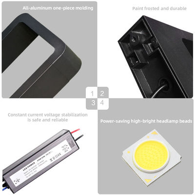 Villa Motion Sensor LED Light 6000K Motion Sensor Solar Landscape Lights