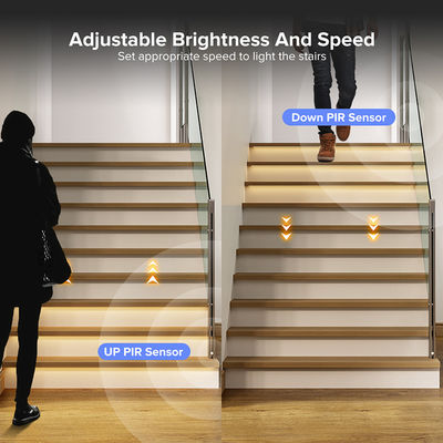 DC24V FCOB Staircase Motion Sensor Light PIR Single Color Indoor