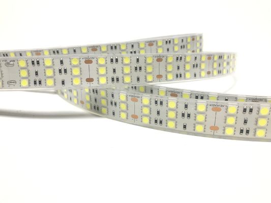 9000K 5050 12V Dimmable LED Strip Three Row 180 Lamps Led Tape