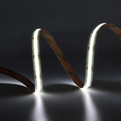 608LED Dimmable Cob Led Strip 10mm 5m Led Strip Lights With Adhesive Backing