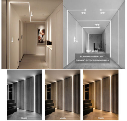 Residential IP20 Self Adhesive LED Strip 10M 12V Warm White Led Strip