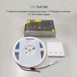 Residential IP20 Self Adhesive LED Strip 10M 12V Warm White Led Strip
