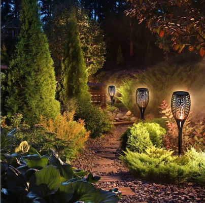 IP65 Waterproof Solar Flame Torch Light 2700K Soft Warm White