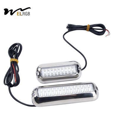 ROHS Yacht Blue Underwater Boat Lights Underwater Marine Lights For Boats