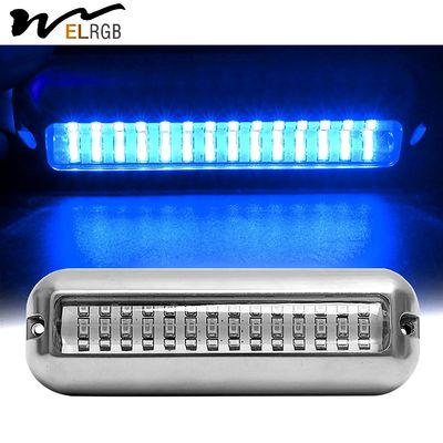 ROHS Yacht Blue Underwater Boat Lights Underwater Marine Lights For Boats