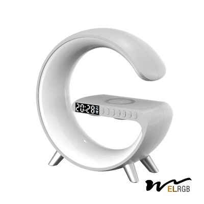 15W Intelligent Atmosphere Wake Up Lamp DC5V Wireless Charger Atmosphere Lamp