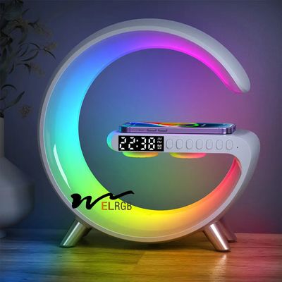 15W Intelligent Atmosphere Wake Up Lamp DC5V Wireless Charger Atmosphere Lamp
