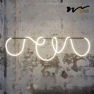 7000lm Restaurant Led Strip Chandelier Led Rope Chandelier 110~240V