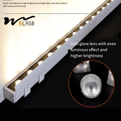 Dmx512 Architectural Wall Wash Lights Outdoor Working Light DC12V 36W RGB