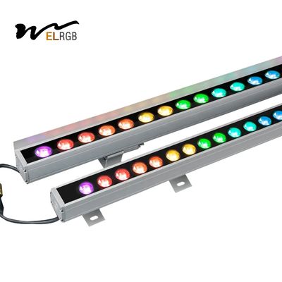 Dmx512 Architectural Wall Wash Lights Outdoor Working Light DC12V 36W RGB