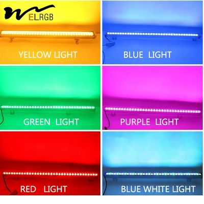 Dmx512 Architectural Wall Wash Lights Outdoor Working Light DC12V 36W RGB