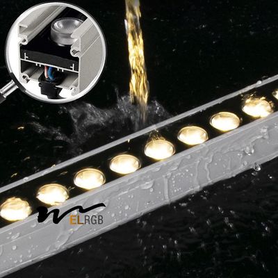 Dmx512 Architectural Wall Wash Lights Outdoor Working Light DC12V 36W RGB