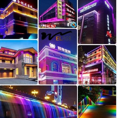 Dmx512 Architectural Wall Wash Lights Outdoor Working Light DC12V 36W RGB