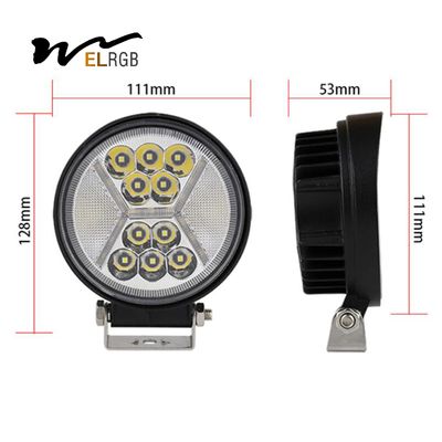 Aluminium SUV 4 Inch Led Tractor Lights Super Brightness 4 Inch Work Lights