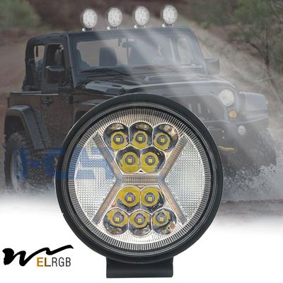 Aluminium SUV 4 Inch Led Tractor Lights Super Brightness 4 Inch Work Lights