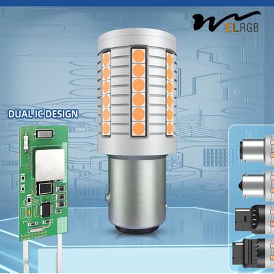High Brightness Bulb Led Canbus P21w Ba15s 1156 1157 7440 7443 T15 W5W T10 T20 Car Turn Signals Lights