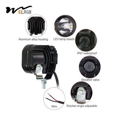 3 Inch 40W Off Road Fog Lights 4x4 4000lm Car Laser Fog Lamp