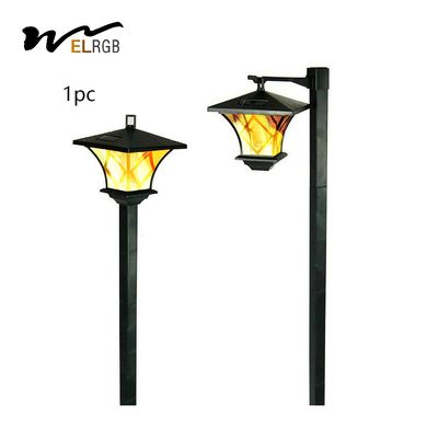IP65 Waterproof Solar Flame Torch Light 2700K Soft Warm White