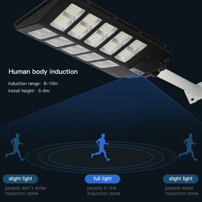 600W 800W 1000W LED Solar Powered Lights Solar Panel Street Lamp