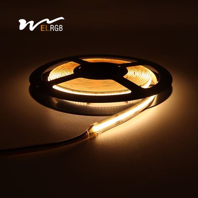 608LED Dimmable Cob Led Strip 10mm 5m Led Strip Lights With Adhesive Backing