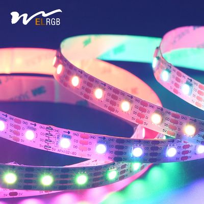102 Leds Self Adhesive LED Strip 60 Pixel Self Adhesive Rope Lights