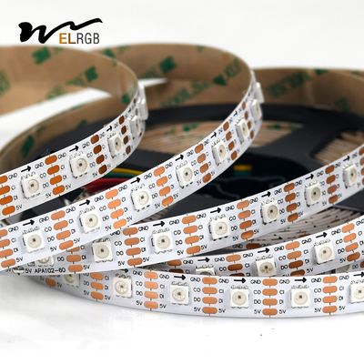 102 Leds Self Adhesive LED Strip 60 Pixel Self Adhesive Rope Lights