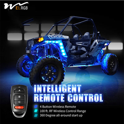 Multi-Color Neon RGB Strips Wireless Smart Remote Controller for Motorcycle LED Light Kit
