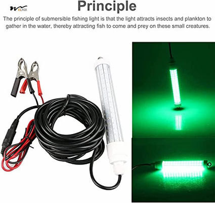 12V 120 LED Submersible Fishing Light for Night Fishing 50000 Hour Working Lifetime